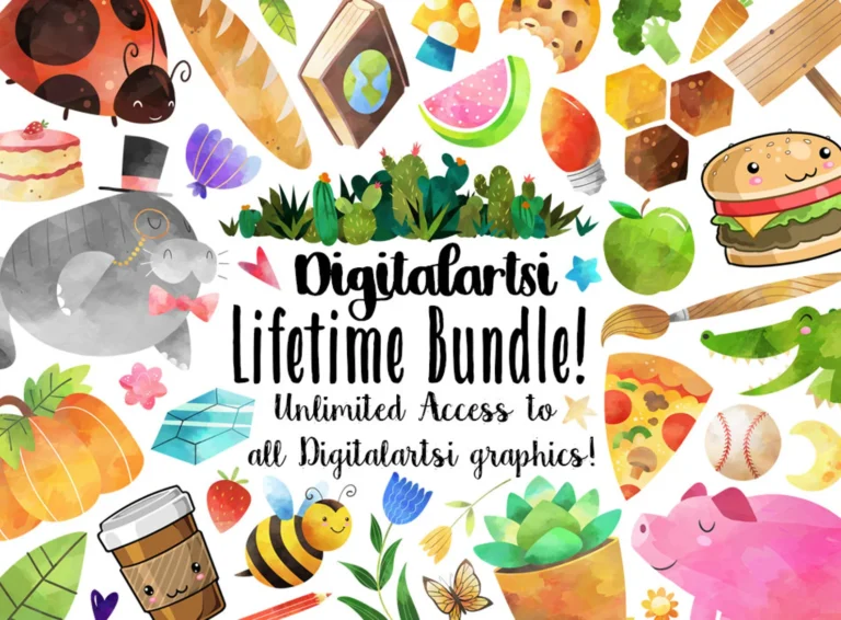 8000+ Hand-Drawn Transparent PNG Graphics: Unlimited Commercial Use Clipart Asset Pack