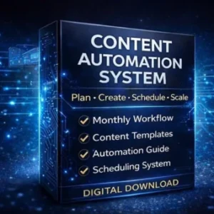 Creator Toolkit – Offer Setup & Content Workflow System COMPLETE