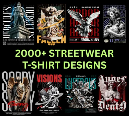 Design Pack-#13836: 1000+ Streetwear T-Shirt PNG Designs — Ultimate Bundle for POD and Clothing Brands (Copy)
