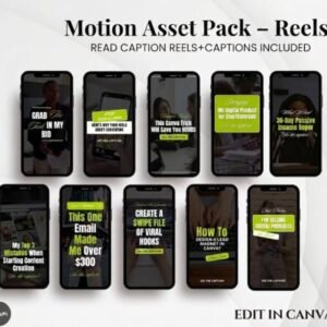 Motion Asset Pack – Reels & Promo Visuals (Complete)